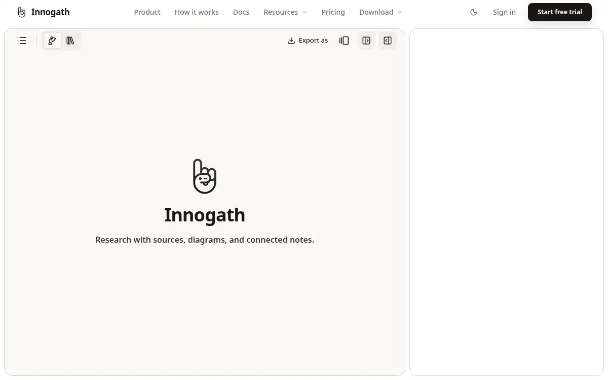 Innogath screenshot