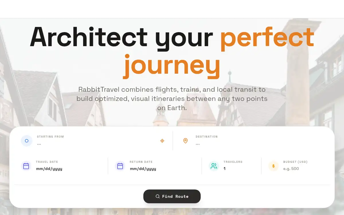 RabbitTravel screenshot